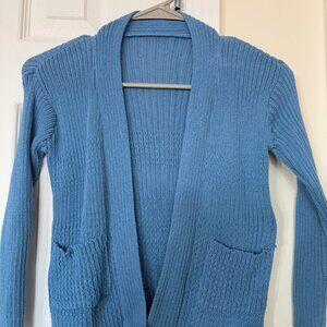 Pre-loved Short Open Knitted Cardigan Girls Size 10